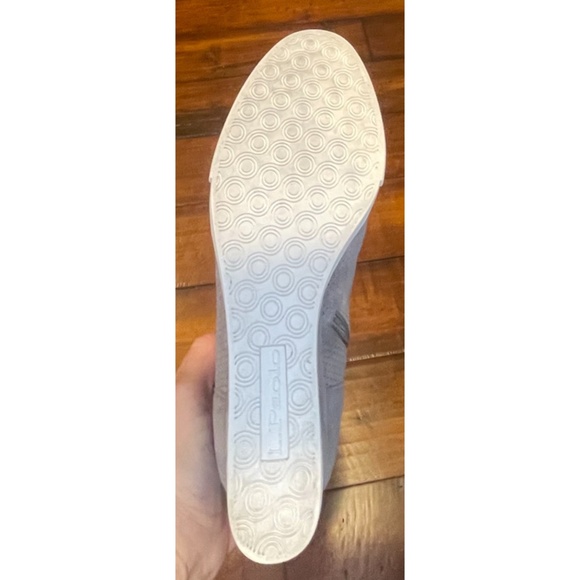 Linea Paola Wedge Bootie Gray Size 8.5 - Picture 5 of 6